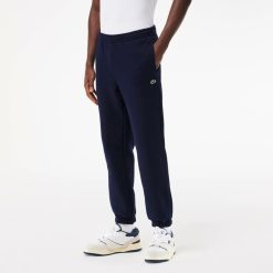 Pantalons & Shorts | LACOSTE Pantalon De Survetement Jogger Homme Lacoste En Molleton Gratte