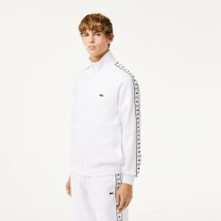 Sweatshirts | LACOSTE Sweatshirt Zippe Jogger A Bande Siglee