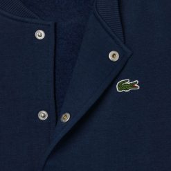 Vetements Fille | LACOSTE Sweatshirt Boutonne Enfant Lacoste En Molleton