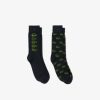 Chaussettes | LACOSTE Coffret 2 Paires De Chaussettes En Coton