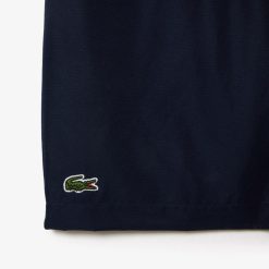 Vetements Garcon | LACOSTE Short Garcon Lacoste Sport En Taffetas Diamante