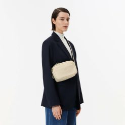 Sacs A Bandouliere | LACOSTE Sacoche City Court Avec Bandouliere Ajustable