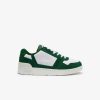 Sneakers | LACOSTE Sneakers T-Clip Homme En Cuir Contraste