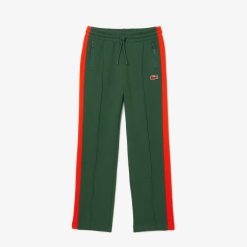 Pantalons & Shorts | LACOSTE Pantalon De Survetement Avec Bandes Contrastees