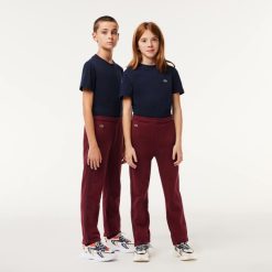 Vetements Fille | LACOSTE Pantalon De Survetement En Molleton Coton