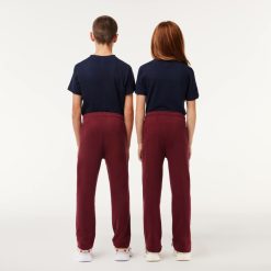 Vetements Fille | LACOSTE Pantalon De Survetement En Molleton Coton