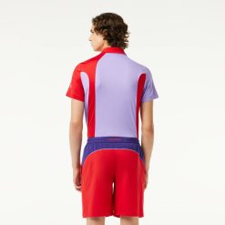 Vetements De Sport | LACOSTE Short Homme Lacoste Sport X Novak Djokovic Color-Block