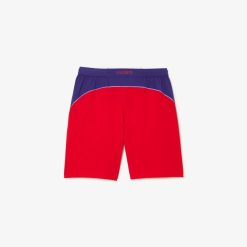 Vetements De Sport | LACOSTE Short Homme Lacoste Sport X Novak Djokovic Color-Block