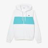 Sweatshirts | LACOSTE Sweatshirt Color-Block Zippe Jogger A Capuche