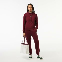 Sweatshirts | LACOSTE Sweatshirt A Capuche Jogger Imprime Lacoste