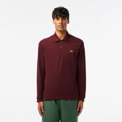 Polos | LACOSTE Polo Original L.12.12 Chine Coton Manches Longues