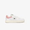 Sneakers | LACOSTE Sneakers Lineset Femme Cuir Contraste