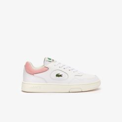 Sneakers | LACOSTE Sneakers Lineset Femme Cuir Contraste