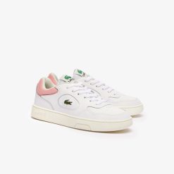 Sneakers | LACOSTE Sneakers Lineset Femme Cuir Contraste