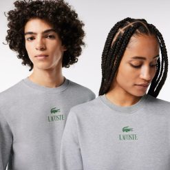 Sweatshirts | LACOSTE Sweatshirt Jogger Avec Imprime Signature