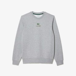 Sweatshirts | LACOSTE Sweatshirt Jogger Avec Imprime Signature