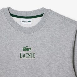 Sweatshirts | LACOSTE Sweatshirt Jogger Avec Imprime Signature