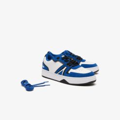 Sneakers | LACOSTE Sneakers L001 Homme En Cuir Enduit