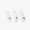 Chaussettes | LACOSTE Lot De 3 Paires De Chaussettes Invisibles Siglees