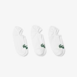 Chaussettes | LACOSTE Lot De 3 Paires De Chaussettes Invisibles Siglees