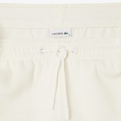 Pantalons & Shorts | LACOSTE Short Decoupes Contrastees En Pique Double Face