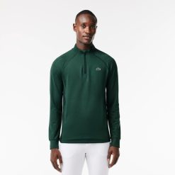 Vetements De Sport | LACOSTE Sweatshirt Homme Lacoste Golf Avec Col Banane