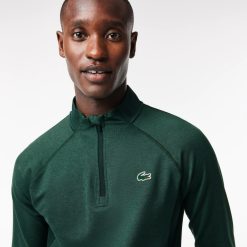 Vetements De Sport | LACOSTE Sweatshirt Homme Lacoste Golf Avec Col Banane