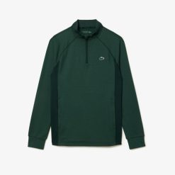 Vetements De Sport | LACOSTE Sweatshirt Homme Lacoste Golf Avec Col Banane