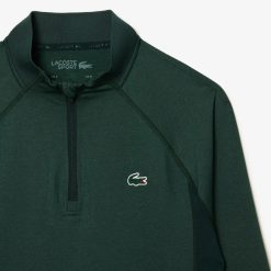 Vetements De Sport | LACOSTE Sweatshirt Homme Lacoste Golf Avec Col Banane