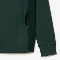 Vetements De Sport | LACOSTE Sweatshirt Homme Lacoste Golf Avec Col Banane