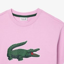 Vetements Fille | LACOSTE T-Shirt Avec Imprime Graphique En Coton