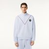 Sweatshirts | LACOSTE Sweatshirt Jogger Loose Fit Col Zippe En Pique