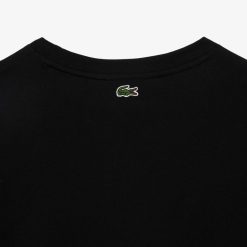 T-Shirts | LACOSTE T-Shirt En Jersey De Coton Imprime Lacoste