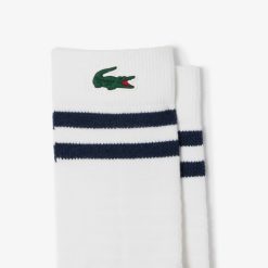 Chaussettes | LACOSTE Chaussettes Tennis En Jersey Respirant