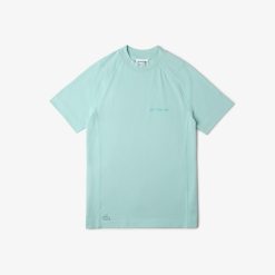 T-Shirts | LACOSTE T-Shirt Homme Lacoste Slim Fit En Pique De Coton Biologique