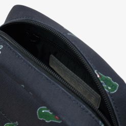 Sacs A Bandouliere | LACOSTE Sacoche A Imprime Crocodile