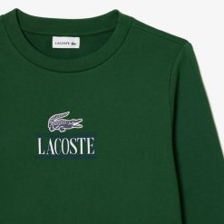 Vetements Garcon | LACOSTE Sweatshirt Avec Imprime Iconique En Coton