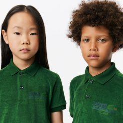 Vetements Fille | LACOSTE Polo En Eponge Sport Edition Roland Garros