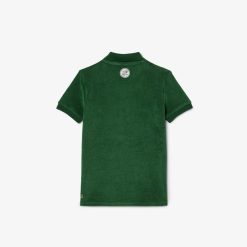 Vetements Fille | LACOSTE Polo En Eponge Sport Edition Roland Garros