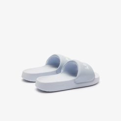 Claquettes & Sandales | LACOSTE Claquettes Serve Slide 1. Femme En Tissu