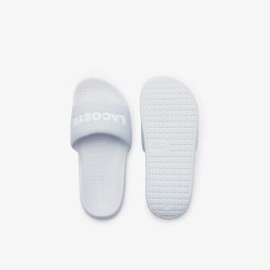 Claquettes & Sandales | LACOSTE Claquettes Serve Slide 1. Femme En Tissu