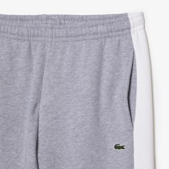 Pantalons & Shorts | LACOSTE Pantalon De Survetement Homme Avec Marquage Et Bandes Contrastees