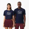 Vetements De Sport | LACOSTE T-Shirt Tennis Ultra-Dry Sport Edition Roland Garros