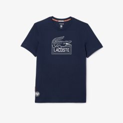 Vetements De Sport | LACOSTE T-Shirt Tennis Ultra-Dry Sport Edition Roland Garros