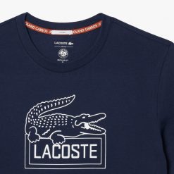 Vetements De Sport | LACOSTE T-Shirt Tennis Ultra-Dry Sport Edition Roland Garros