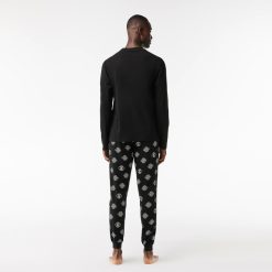 Sous-Vetements & Vetements D'Interieur | LACOSTE Ensemble De Pyjama Avec T-Shirt Manches Longues