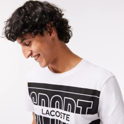 Vetements De Sport | LACOSTE T-Shirt Sport Regular Fit En Coton