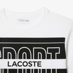 Vetements De Sport | LACOSTE T-Shirt Sport Regular Fit En Coton