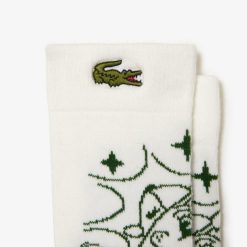 Accessoires | LACOSTE Lot De 2 Paires De Chaussettes Avec Bandes Contrastees