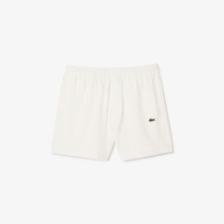 Pantalons & Shorts | LACOSTE Short Paris En Maille Eponge Regular Fit